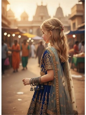 Kaftan Collection Hint Bileklik Bilezik Aksesuarı - 14 Lü Set Kız Çocuk Için