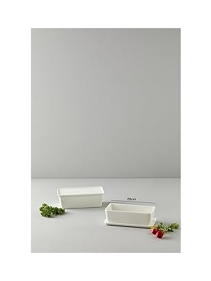 Starseven Rossev Pera Porselen Dikdörtgen Saklama Kabı