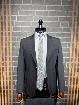 Dupont Modern Erkek Takım Elbise – Punto Yaka Slim Fit Torba Cep