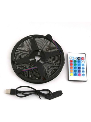 EkoAlışverişDünyam Rgb Şerit 30 LED Kumandalı USB Bağlantılı