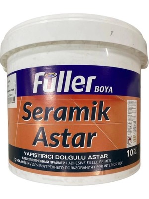 Aylina Mey Ithalat® Füller Seramik Üstü Astar 10 kg Beyaz