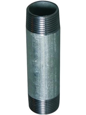 Aylina Mey Ithalat® Galvanizli Boru Uzatma Pasolu 2 Lik 15 cm