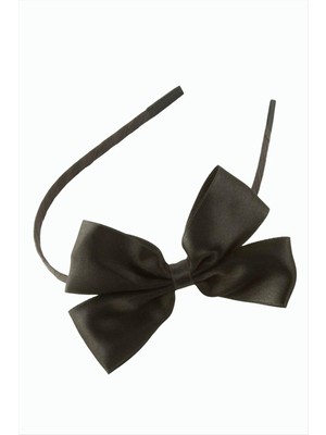 Makay Siyah Renkli Saten Lohusa Tacı