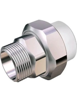 Aylina Mey Ithalat® Pvc Boru Pprc Dış Dişli Oynar Başlı Rekor 25X3/4'' 10 Adet