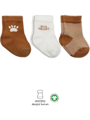 Aylina Mey Ithalat®  3'lü Penye Soket Çorap BS10110 Hardal (Adet Fiyatıdır)