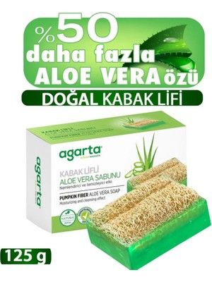 Aylina Mey Ithalat®   Kabak Lifli Aloe Vera Sabunu 125 gr