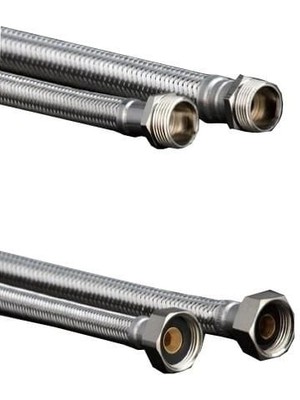 Aylina Mey Ithalat® 1/2x1/2 Nipelli Flex Hortum 30 cm