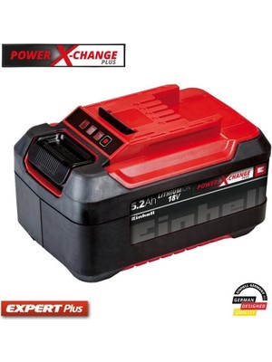 Aylina Mey Ithalat®  Power X-Change Li-On Akü 18 Volt 5,2 Ah Plus