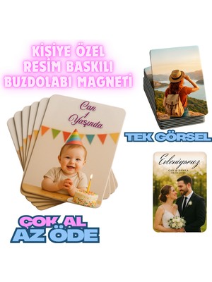 spldizayn Resim Baskılı Buzdolabı Magneti