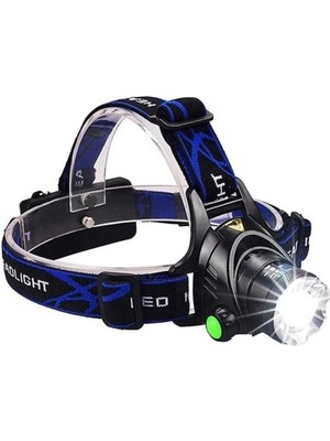 Epilons Ps-Xq-19 T6 Orjinal 800 Lümen Profesyonel T6 Şarjlı Zoomlu Kafa Lambası