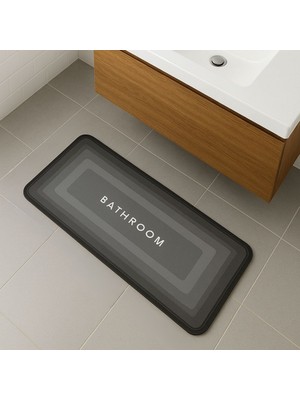 Epilons Z&k Market® Sihirli Süper Su Emici Kaymaz Tabanlı Uzun Paspas 40*120 cm