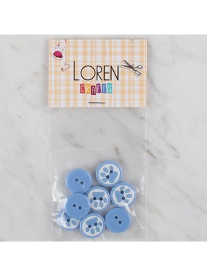 LTG Nova Crafts 8 Li Pati Düğme - 614