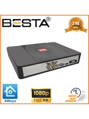 Epilons 4 Kanal 1080N Tek Sesli Hibrit Dvr Kayıt Cihazı KD-204