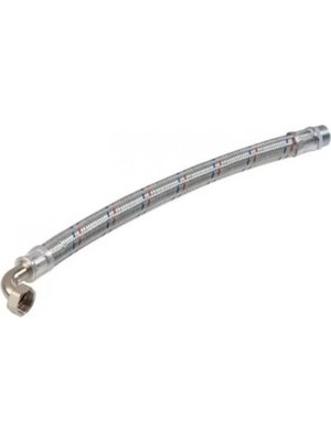 Aylina Mey Ithalat® Flex Spriral Hortum 1 Inch Dirsekli 100 cm