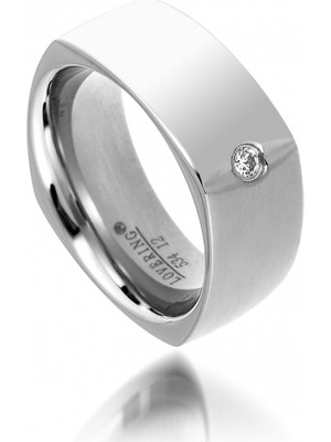 Lovering LVR534B Kadın Çelik Yüzük
