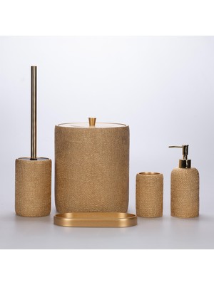 Selim Natural Banyo Seti Altın