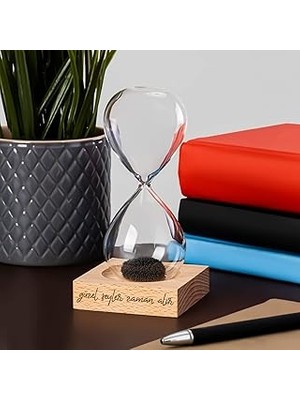 Starseven Hediyesepeti Motivasyon Mottolu Hediye Manyetik Kum Saati 109473