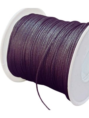 Epilons Paraşüt Ipi, Bileklik-Kolye Örgü Ipi 1 mm 50 Metre Füme