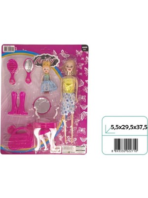 NessiWorld OYD-02271 Anlıly Kart Bebeklı Makyj Masalı Set-Oyd