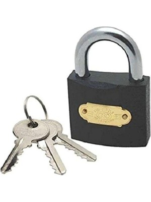 Epilons Gri Asma Kilit 38 mm