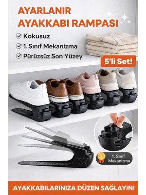 Funny Life Ayarlanır Kademeli Ayakkabı Rampası - 1. Sınıf Mekanizma Kokusuz Düzenleyici Organizer