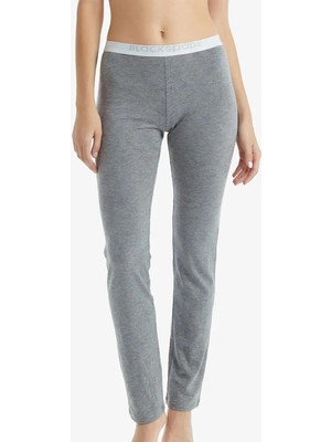 Blackspade Kadın Modal Pijama Altı Silver 1625 - Gri Melanj