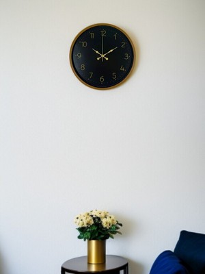 Epilons 36 cm Kahverengi Standart Duvar Saati