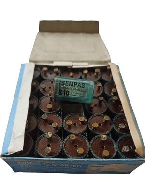 Aylina Mey Ithalat® Floresan S10 Starter 220-240V 4-80 Watt 1 Paket (25 Adet)