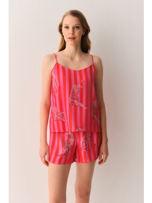 Suwen Leo Atlet Şort Pijama Takımı