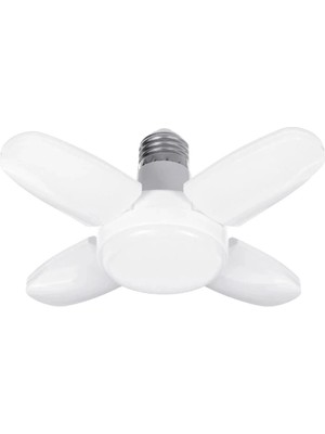 Aylina Mey Ithalat® Cata 1151 Pervane 30 Watt LED Ampul 6500K Beyaz Işık E27 Duy