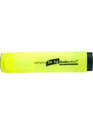 Hype Store Scrikss SH712 Fosforlu Kalem 12'lik Ambalaj Sarı