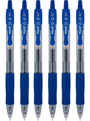 Hype Store Pilot G2 Jel Mürekkepli Roller Kalem - 0.7 mm - 6'lı Set