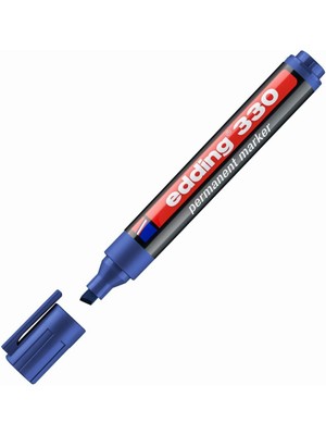Hype Store Edding 330 Permanent Markör - Mavi - 1 Kalem - 1-5 mm Kesik Uçlu