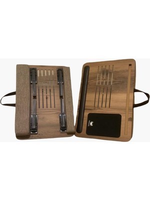 Hype Store Axolotl Supply Lidya Telefon Tablet Bölmeli Katlanır Ayaklı Minderli Laptop Sehpası Bilgisayar Çalış