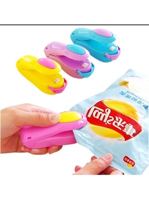 Hype Store Chermik Pilli Poşet Kapatıcı Kapatma Makinası Ağzı Yapıştırma Aleti Buzdolabı Poşeti Kapatma Aparatı