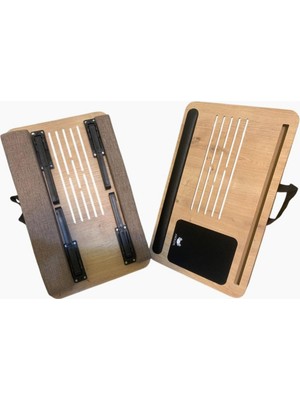 Hype Store Axolotl Supplyplus Safir Telefon Tablet Bölmeli Katlanır Ayaklı Minderli Laptop Sehpası Bilgisayar Ç