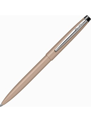 Hype Store Scrikss F108 Tükenmez Kalem, Kapaktan Basmalı Makanizma, Kahve