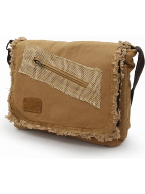 Hype Store Old Cargo 7136 Günlük Omuz Postacı Kanvas Okul 14 Inch Laptop Çantası