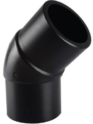 Aylina Mey Ithalat® Tega Hdpe Spigot Açık Dirsek 125 mm 45 Derece