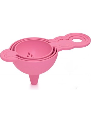 EkoAlışverişDünyam Pratik Yumurta Süzgeci Mini Süzgeç Huni Seti Hepsi Bir Arada (5510)