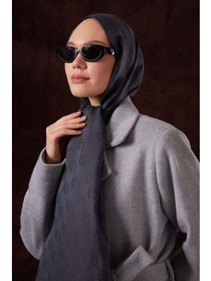 Levidor Antrasit Lvd Baskılı Naia Jakar Şal
