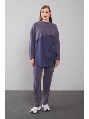 Levidor Indigo Manşet Detaylı Ikili Takım