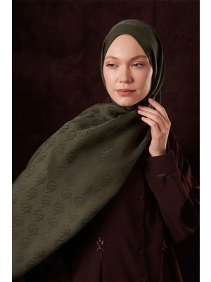 Levidor Haki Lvd Baskılı Naia Jakar Şal