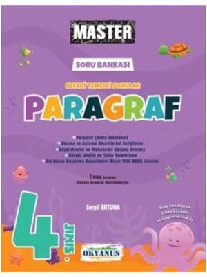 Data Store 4. Sınıf Master Paragraf Soru Bankası