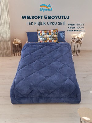 Uysal Yorgan Welsoft 5 Boyutlu Tek Kişilik Uyku Seti