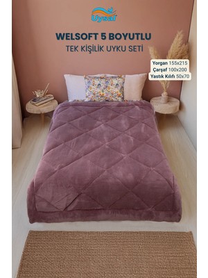Uysal Yorgan Welsoft 5 Boyutlu Tek Kişilik Uyku Seti