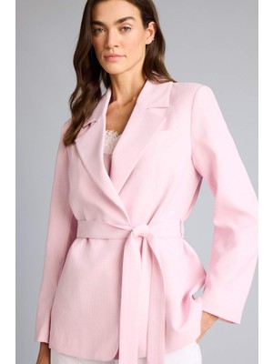 DeFacto Regular Fit Ceket Yaka Blazer Ceket H0851AX26SM