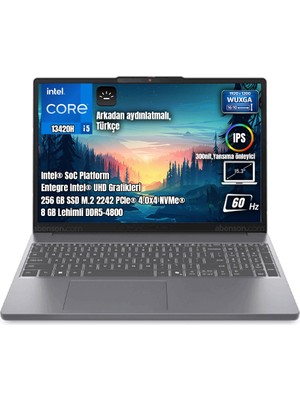 Lenovo IP3 83K100Q0TR i5-13420H 8GB DDR5 256GB SSD WUXGA 15.3" IPS FreeDos