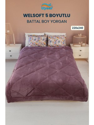 Uysal Yorgan Welsoft 5 Boyutlu Battal Boy Yorgan