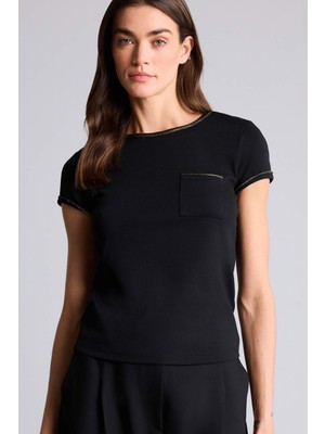 DeFacto Slim Fit Bisiklet Yaka Ribana Kısa Kollu Tişört G9548AX26SP